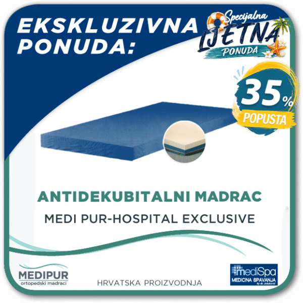 Antidekubitalni Madrac MEDI PUR - HOSPITAL EXCLUSIVE