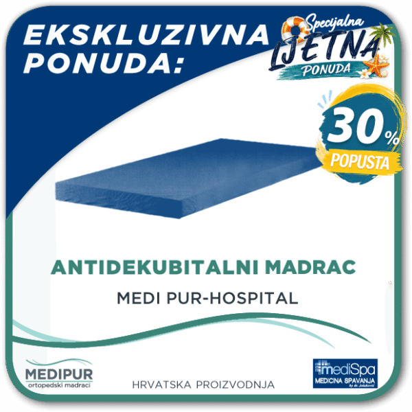Antidekubitalni Madrac MEDI PUR - HOSPITAL