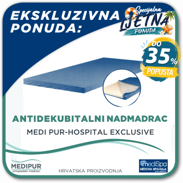 Antidekubitalni Nadmadrac MEDI PUR - HOSPITAL EXCLUSIVE