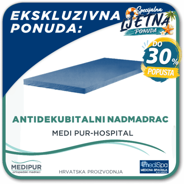 Antidekubitalni Nadmadrac MEDI PUR - HOSPITAL
