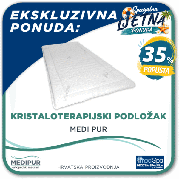 Kristaloterapijski Podložak - MEDI PUR