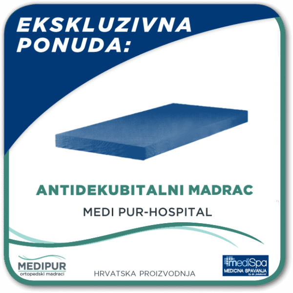 Antidekubitalni Madrac MEDI PUR - HOSPITAL