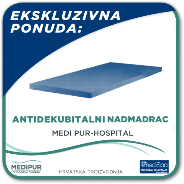 Antidekubitalni Nadmadrac MEDI PUR - HOSPITAL