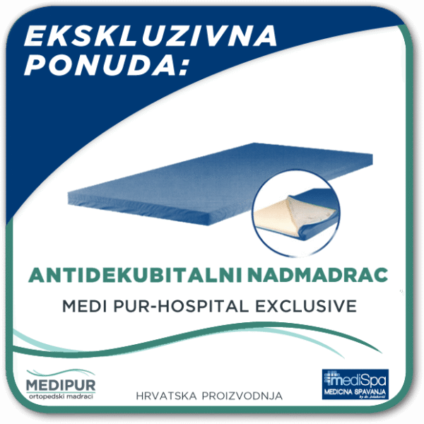 Antidekubitalni Nadmadrac MEDI PUR - HOSPITAL EXCLUSIVE